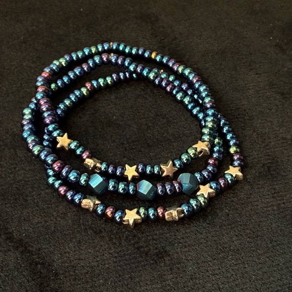 Mystical Star Beaded Bracelet Set - Picture 2 of 8